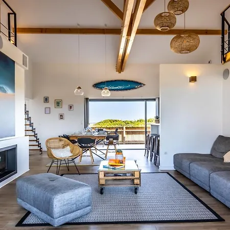 Villa Oceana Vue Exceptionnelle Sur L'ocean, Standing, Front De Mer. Ondres