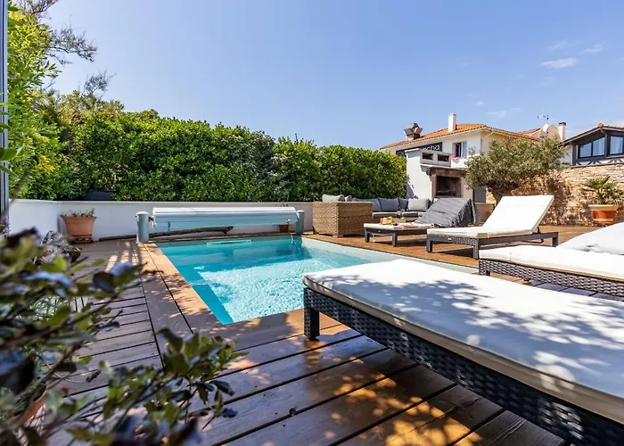 Villa Oceana Vue Exceptionnelle Sur L'ocean, Standing, Front De Mer. Ondres