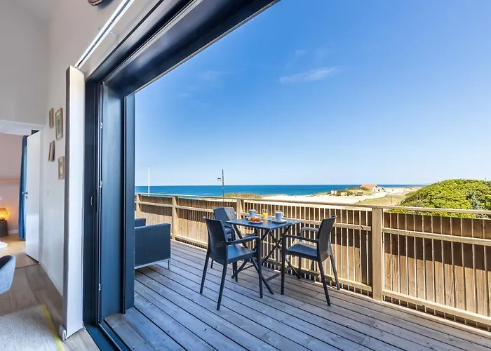 Oceana Vue Exceptionnelle Sur L'ocean, Standing, Front De Mer. Villa Ondres