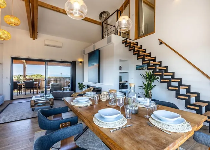 Villa Oceana Vue Exceptionnelle Sur L'ocean, Standing, Front De Mer. Ondres