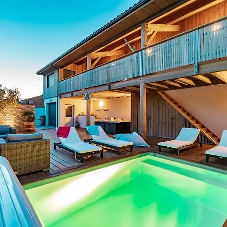 Oceana Vue Exceptionnelle Sur L'ocean, Standing, Front De Mer. Villa Ondres